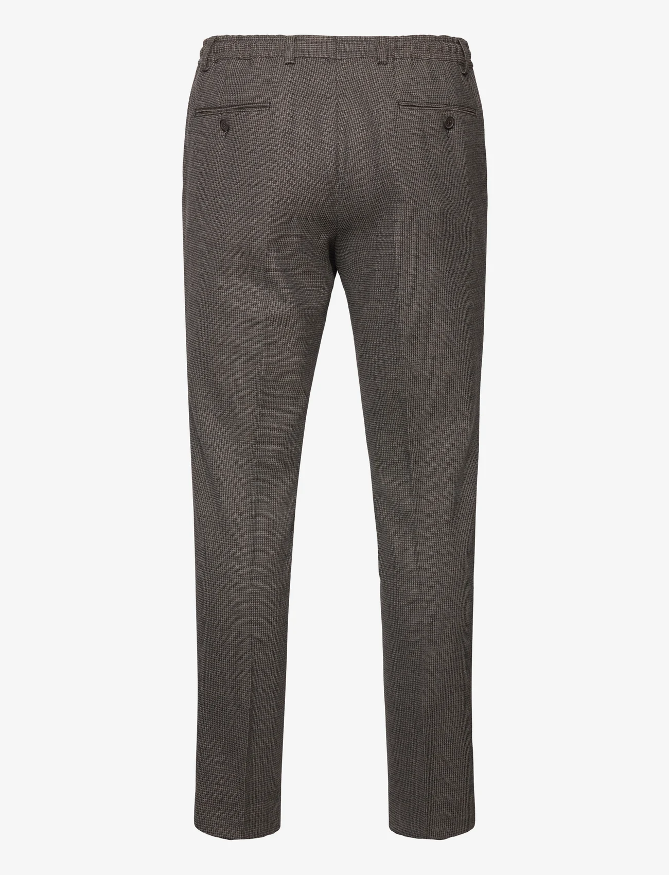 Michael Kors - MULTI  COLOR STRUCTURED PANT - suit trousers - brown - 1