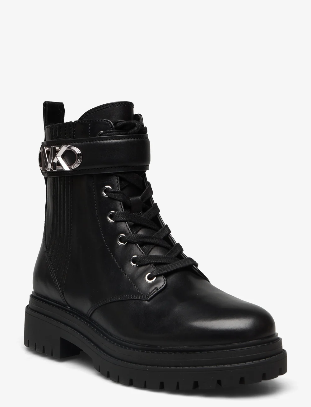 Michael kors short black boots discount
