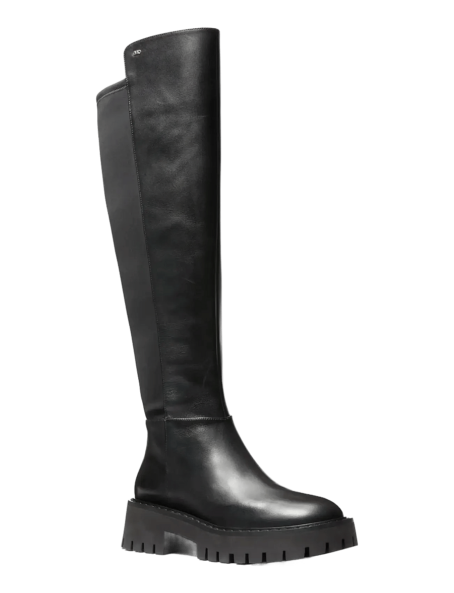 Michael Kors - ASHER BOOT - kniehohe stiefel - black - 0