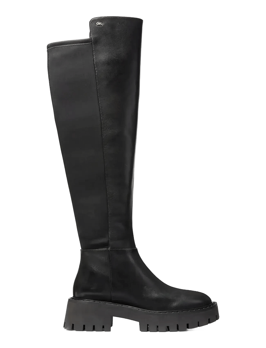 Michael Kors - ASHER BOOT - kniehohe stiefel - black - 1