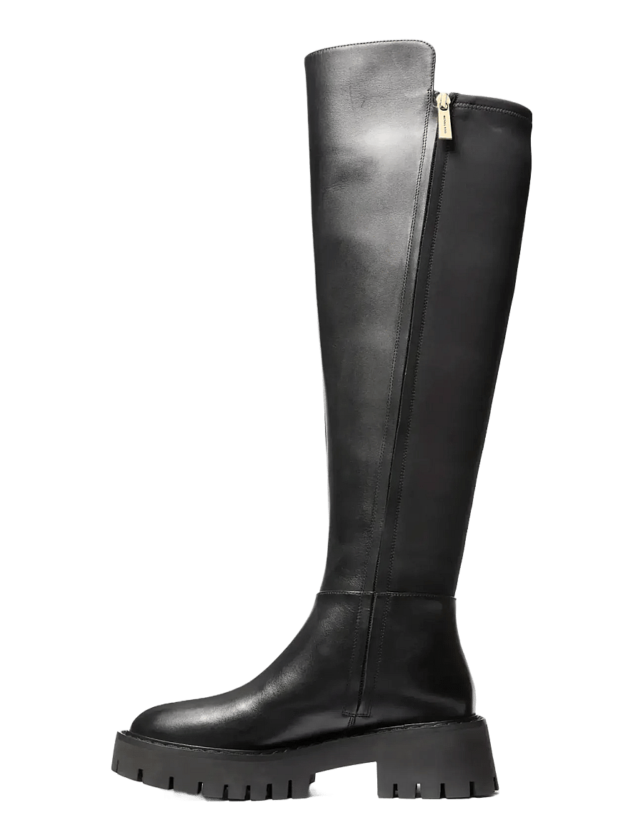 Michael Kors - ASHER BOOT - kniehohe stiefel - black - 2