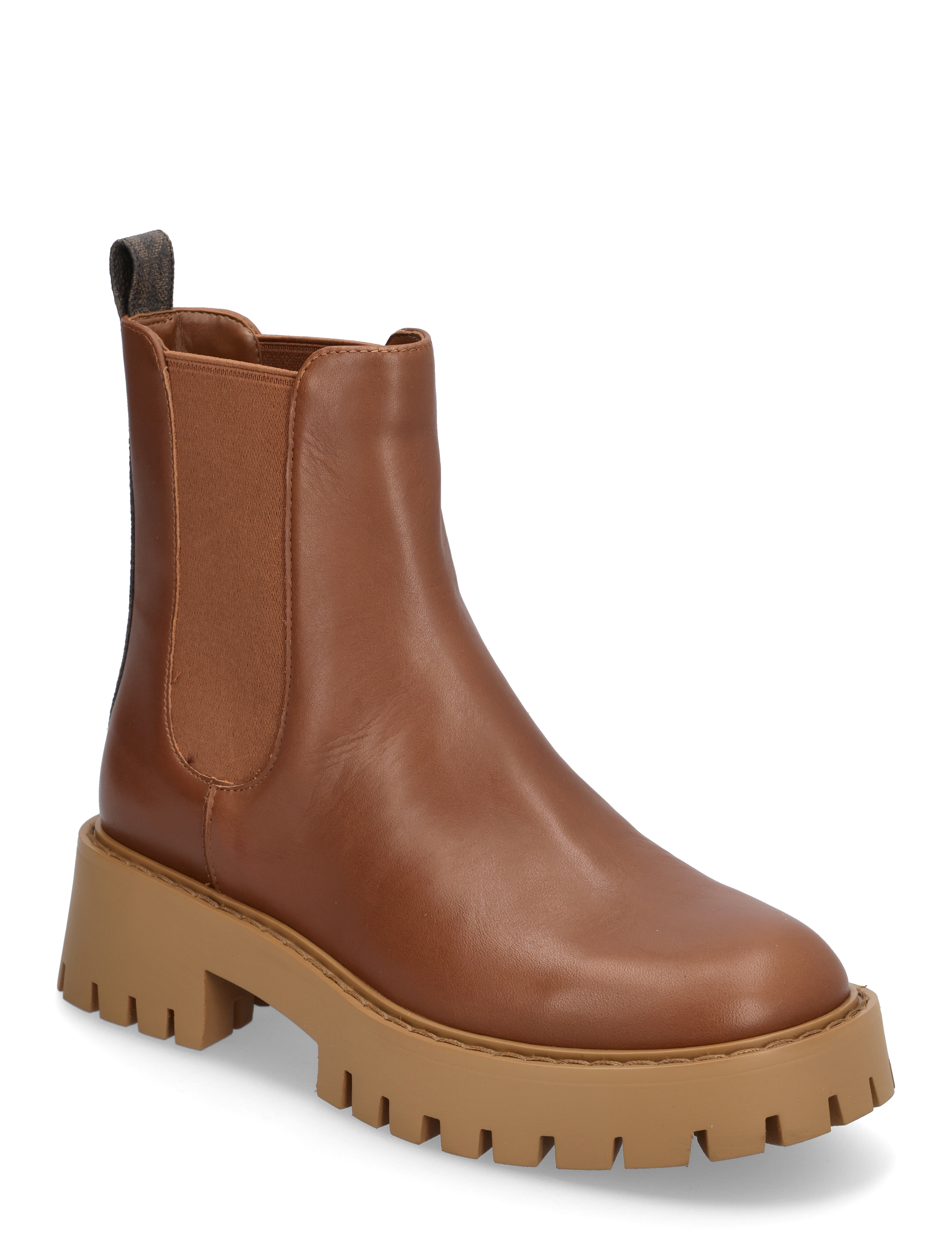 Michael Kors ASHER FLAT BOOTIE - Jalanõud - BRN/LUGGAGE / brown