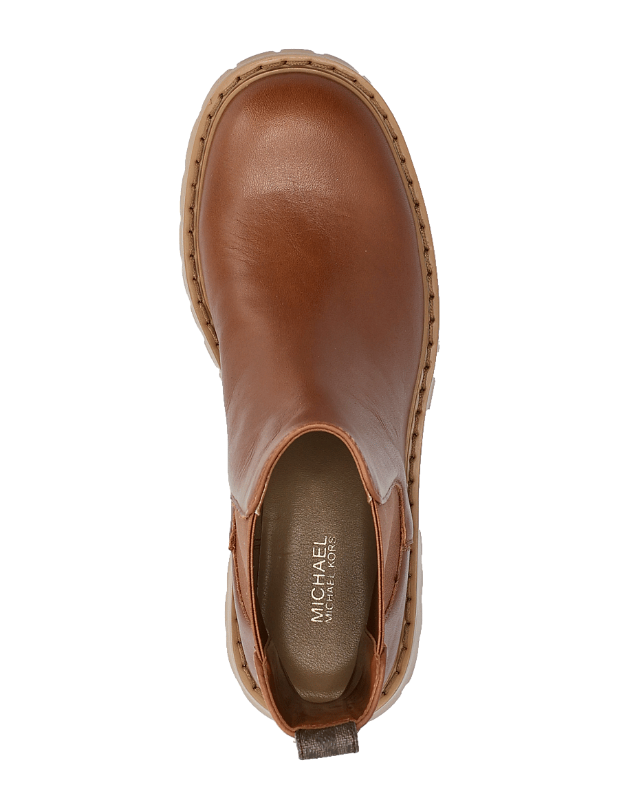 Michael Kors - ASHER FLAT BOOTIE - chelsea boots - brn/luggage - 3