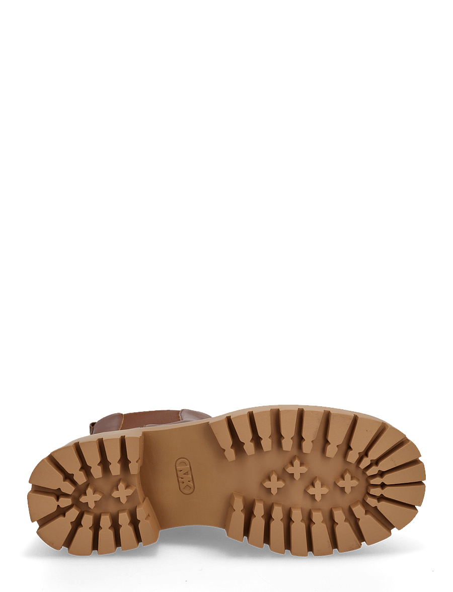 Michael Kors - ASHER FLAT BOOTIE - chelsea boots - brn/luggage - 4