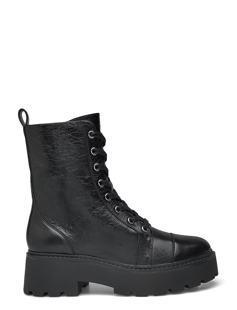 Michael Kors - BLAKE BOOTIE - geschnürte stiefel - black - 1