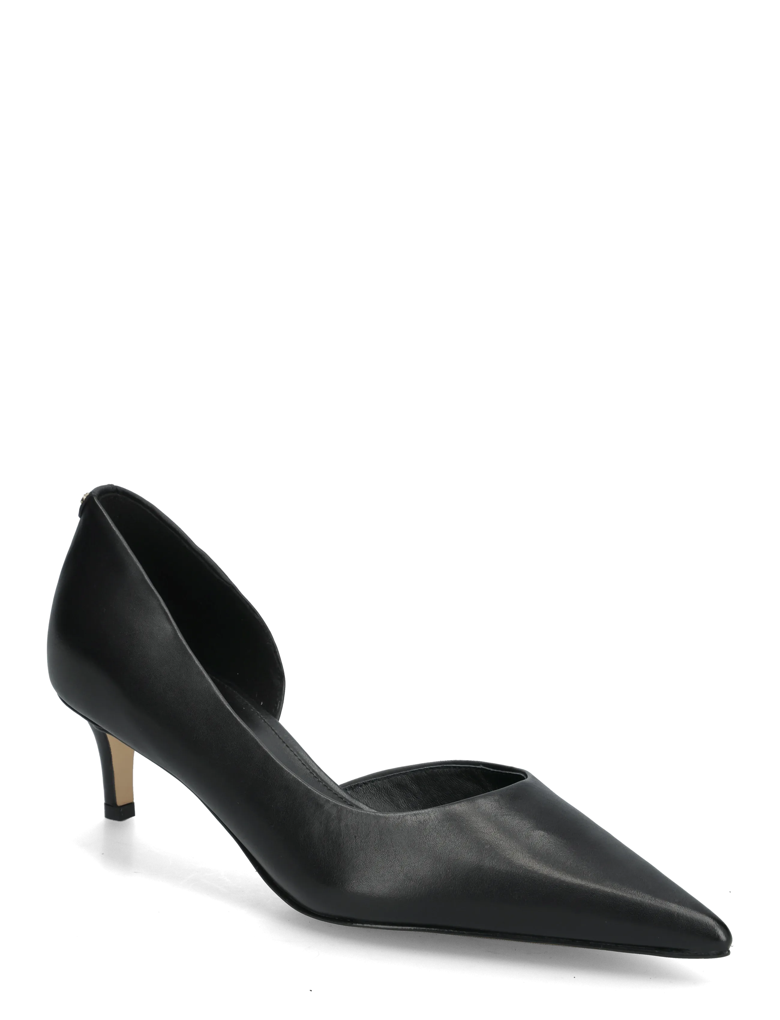 ELYSE KITTEN PUMP - BLACK