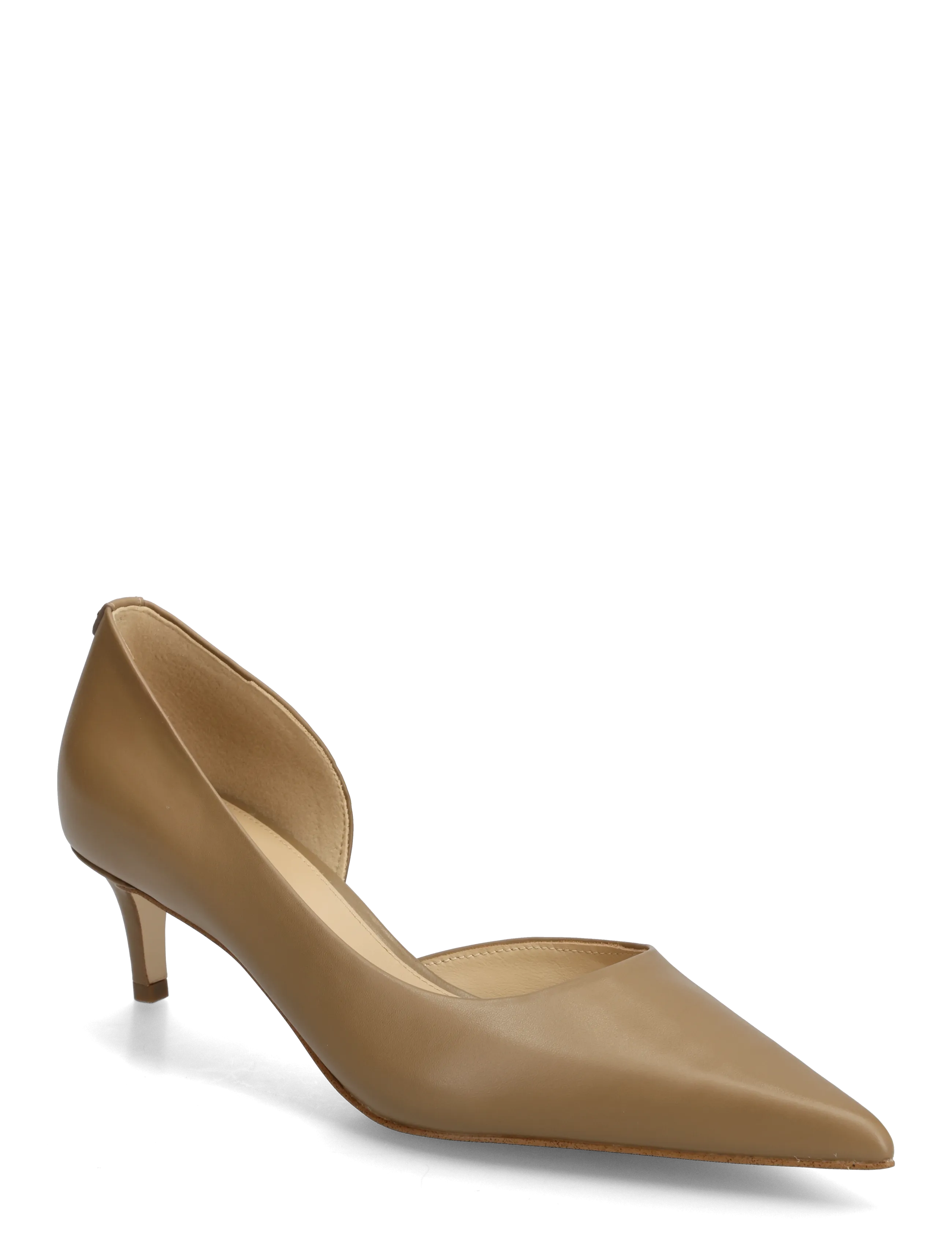 Michael Kors Elyse Kitten Pump, 37, Heels, Beige - Pumps, Frauen