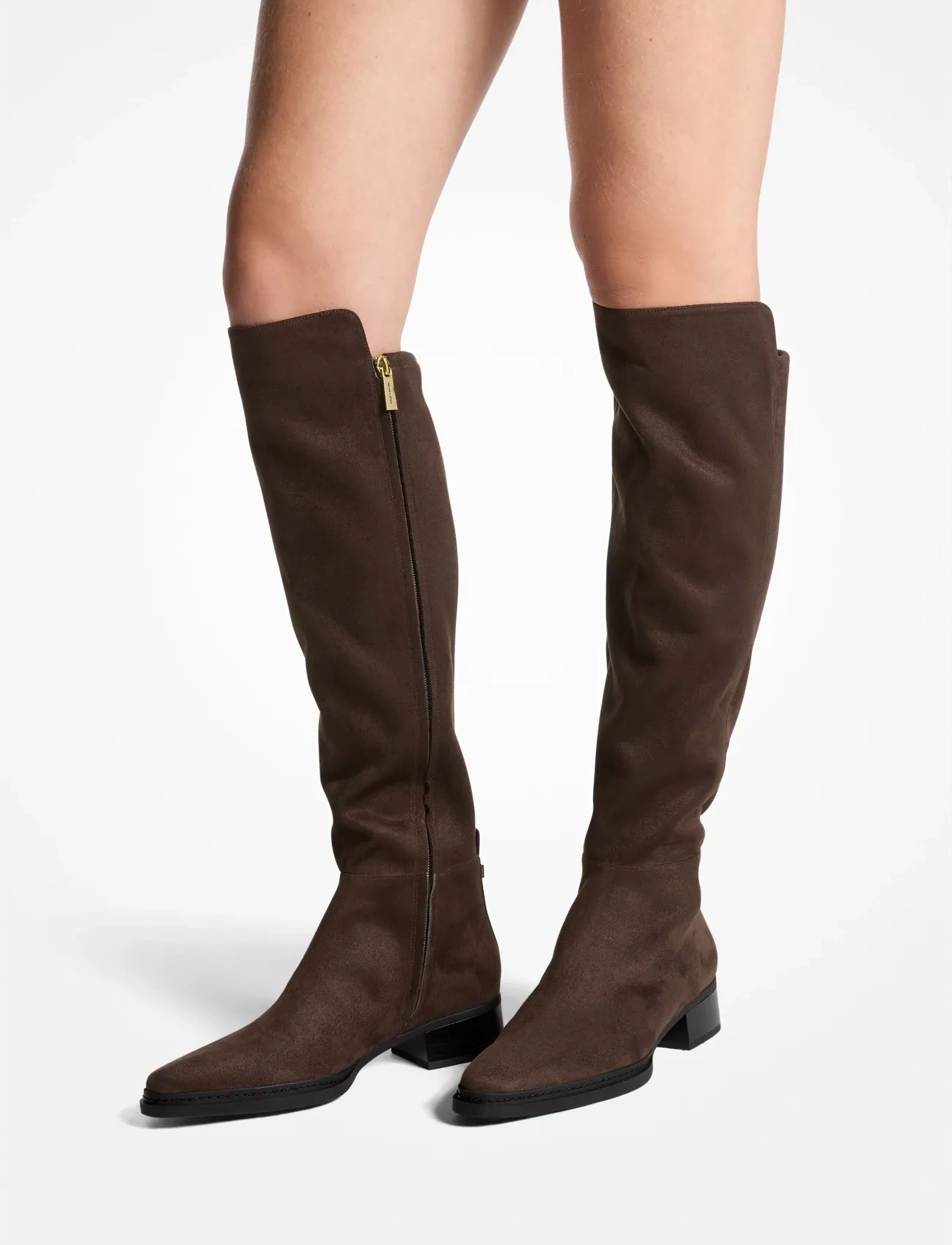 Michael Kors Lex Boot, 35, Brown, Tall Boots > Knee High Boots, Dame