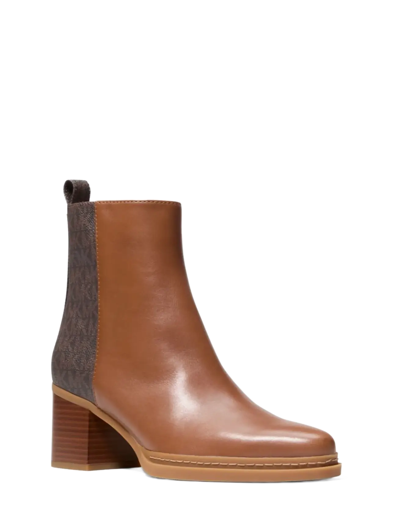 Michael Kors - LEX BOOTIE - kontsaga poolsaapad - brn/luggage - 1