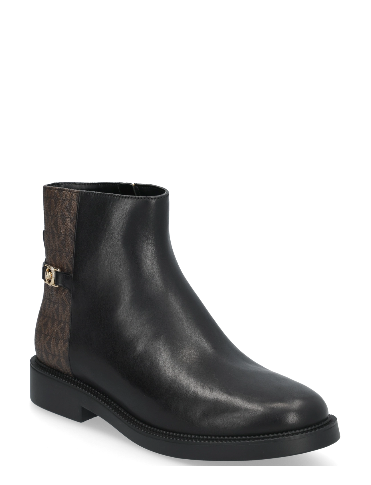 Michael Kors MANDY BOOTIE - Støvler - BROWN/BLK / black