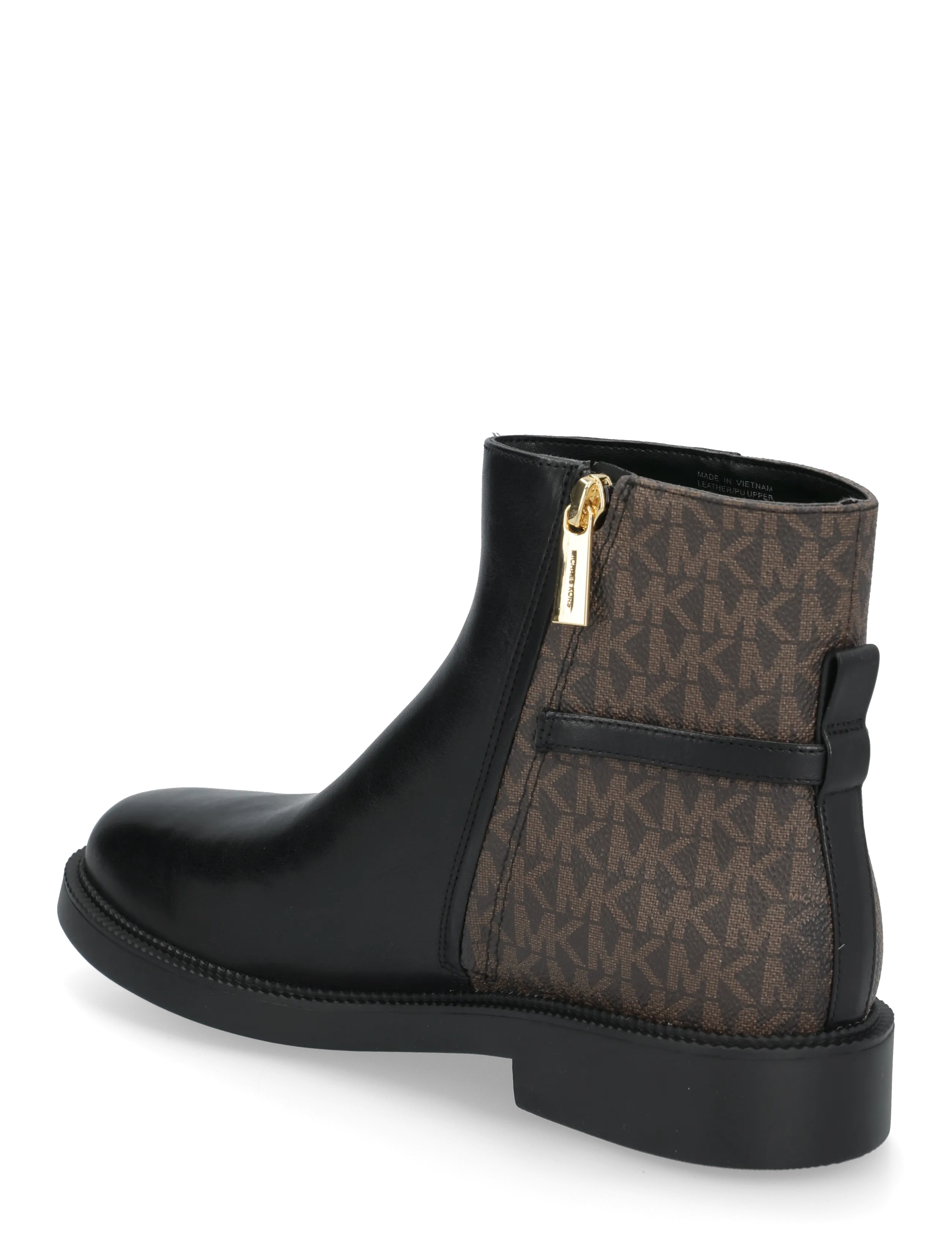 Michael Kors - MANDY BOOTIE - flache stiefeletten - brown/blk - 1