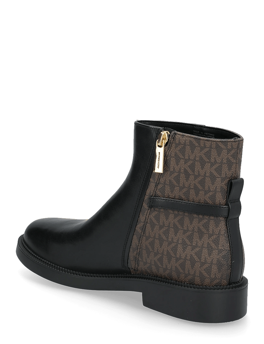 Michael Kors - MANDY BOOTIE - flache stiefeletten - brown/blk - 1