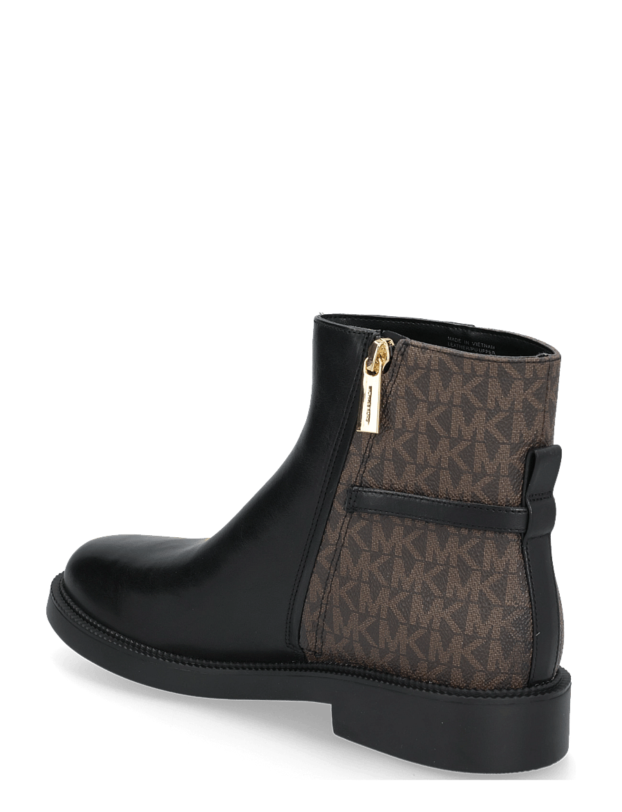 Michael Kors - MANDY BOOTIE - flade ankelstøvler - brown/blk - 1