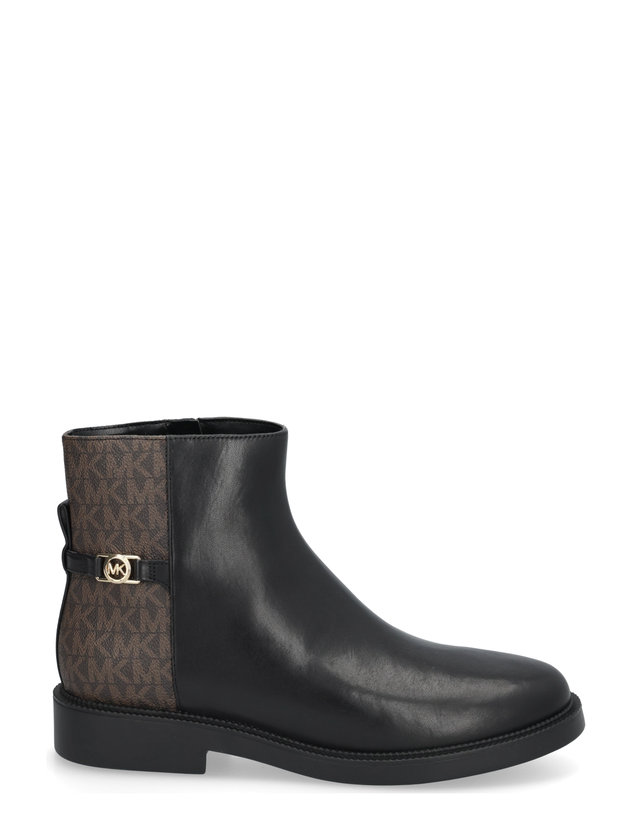 Michael Kors - MANDY BOOTIE - flade ankelstøvler - brown/blk - 2