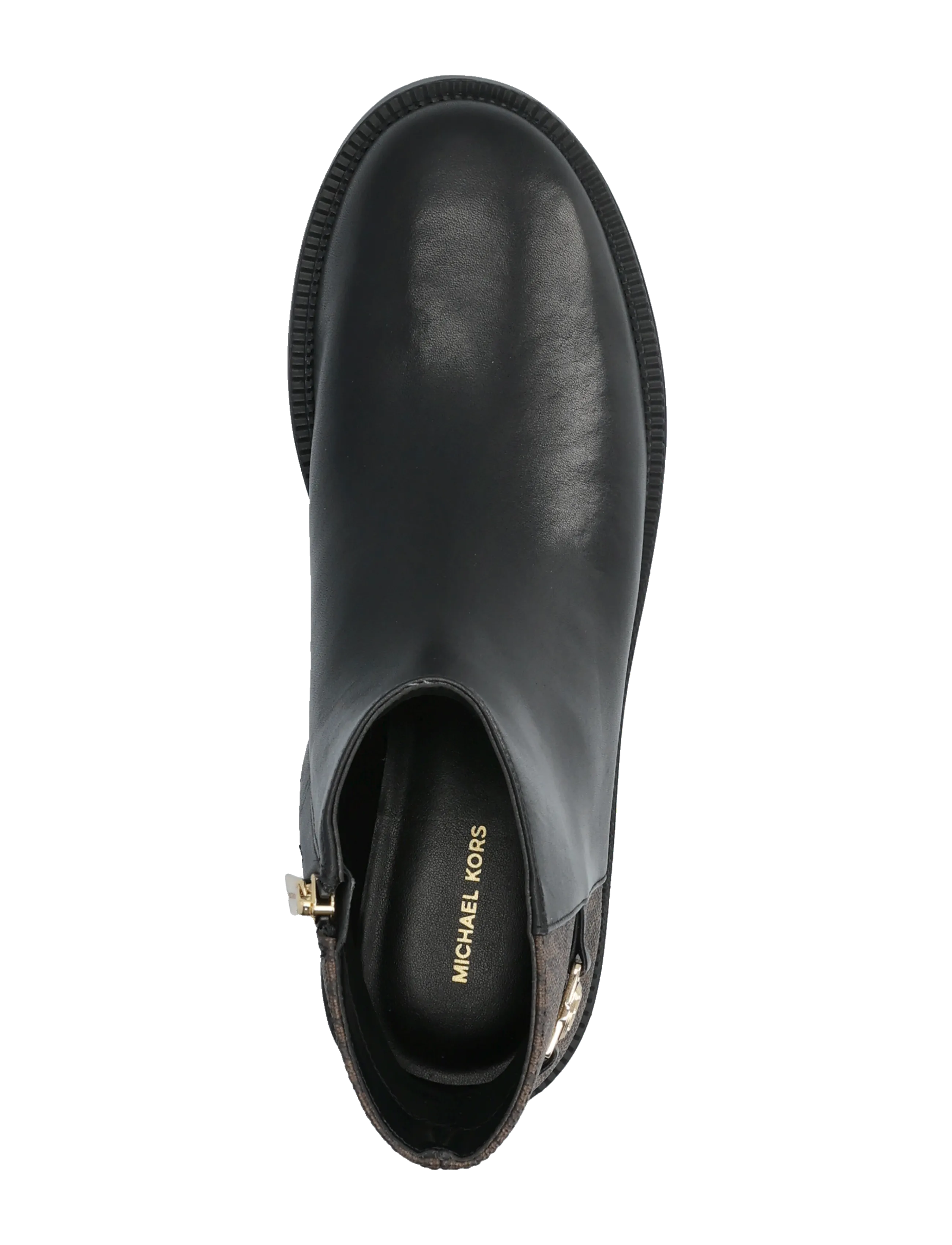 Michael Kors - MANDY BOOTIE - flache stiefeletten - brown/blk - 3
