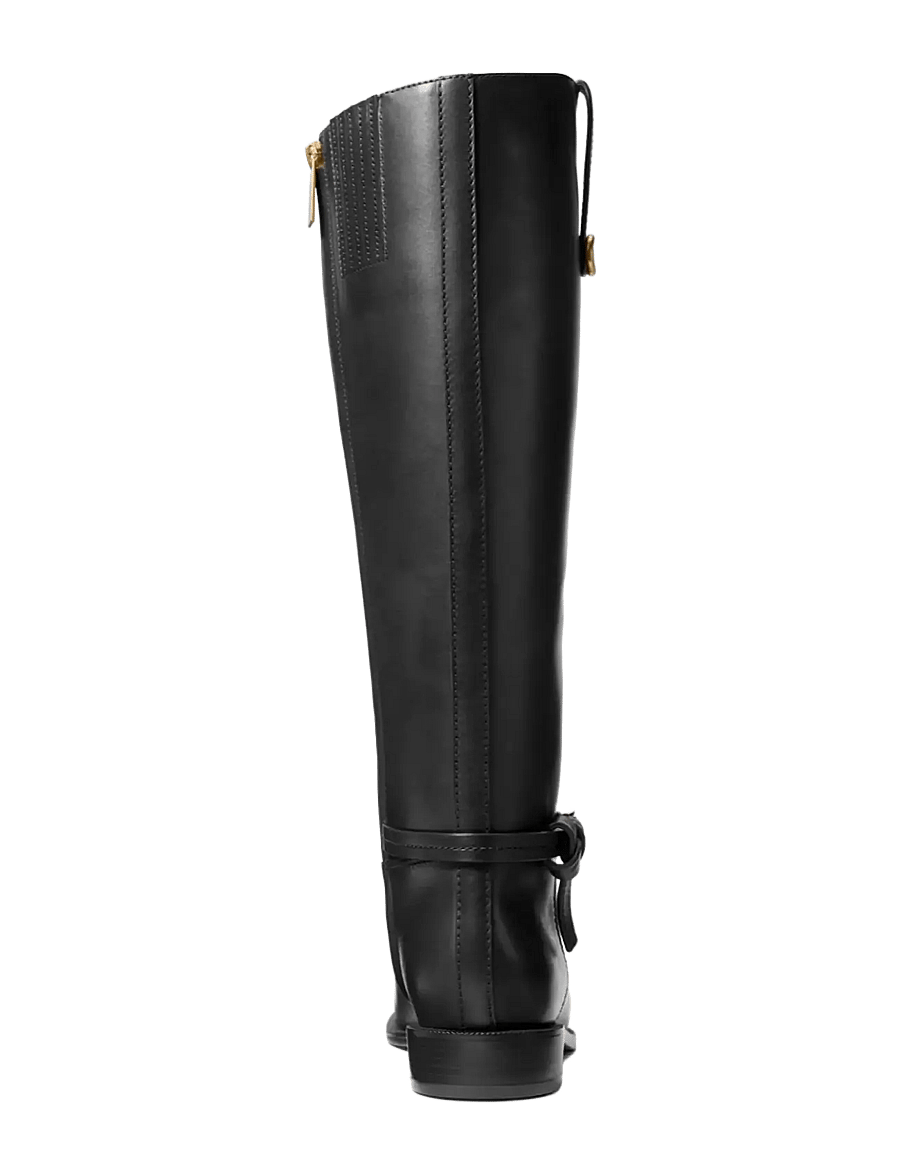 Michael Kors - BEVERLY FLAT BOOT - kniehohe stiefel - black - 1