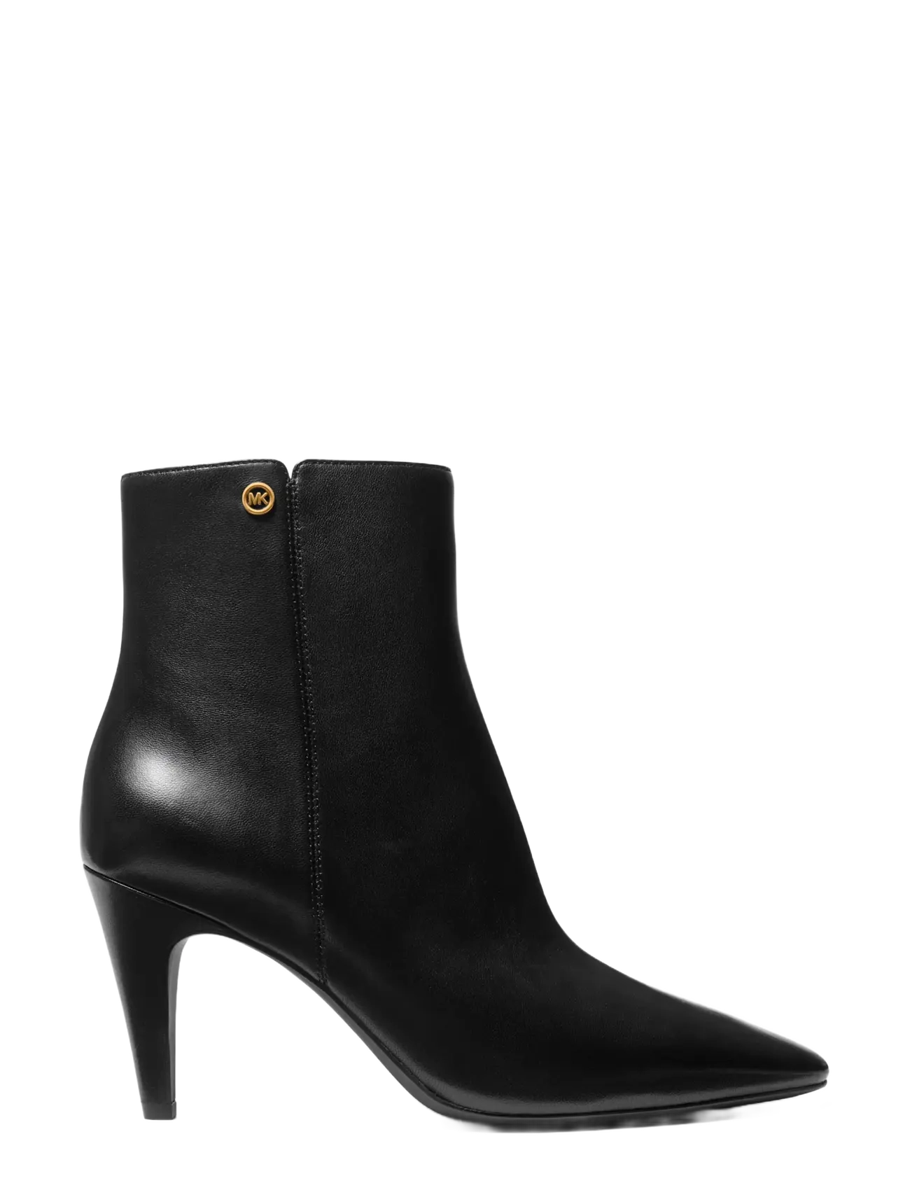 Michael Kors Daniela Heeled Bootie, Kvinder, Hælede Ankelstøvler, Sort, Str: 36