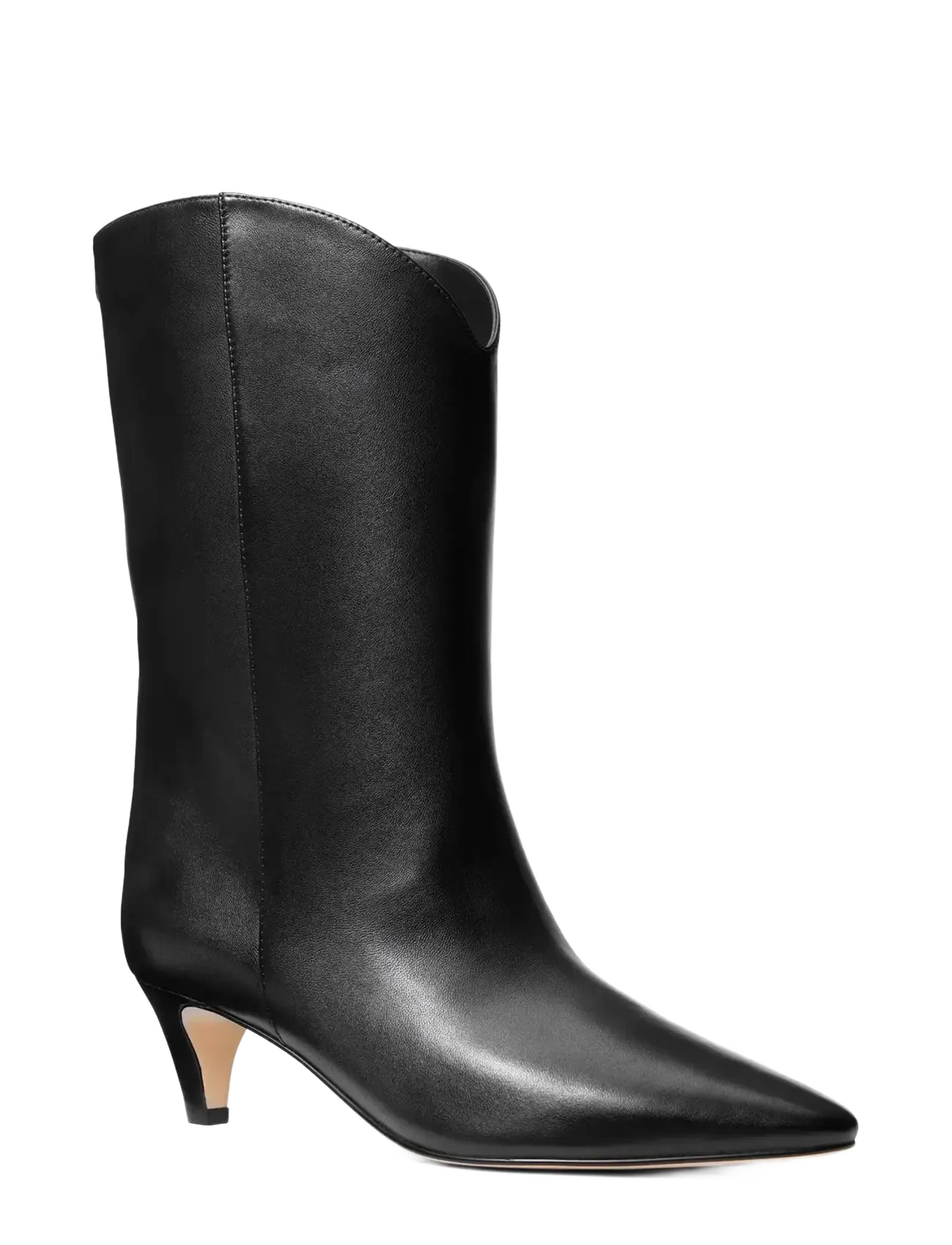 Michael Kors - DANIELA MID BOOT - kontsaga poolsaapad - black - 2