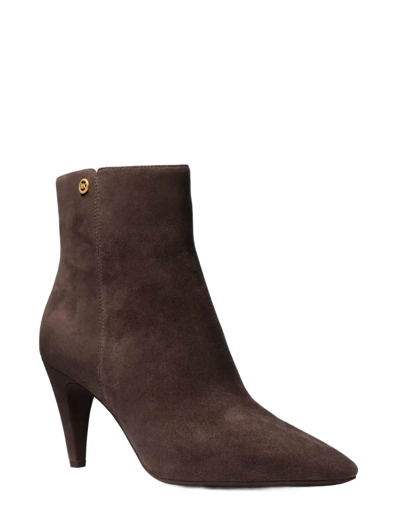 Michael Kors - DANIELA HEELED BOOTIE - kontsaga poolsaapad - chocolate - 1