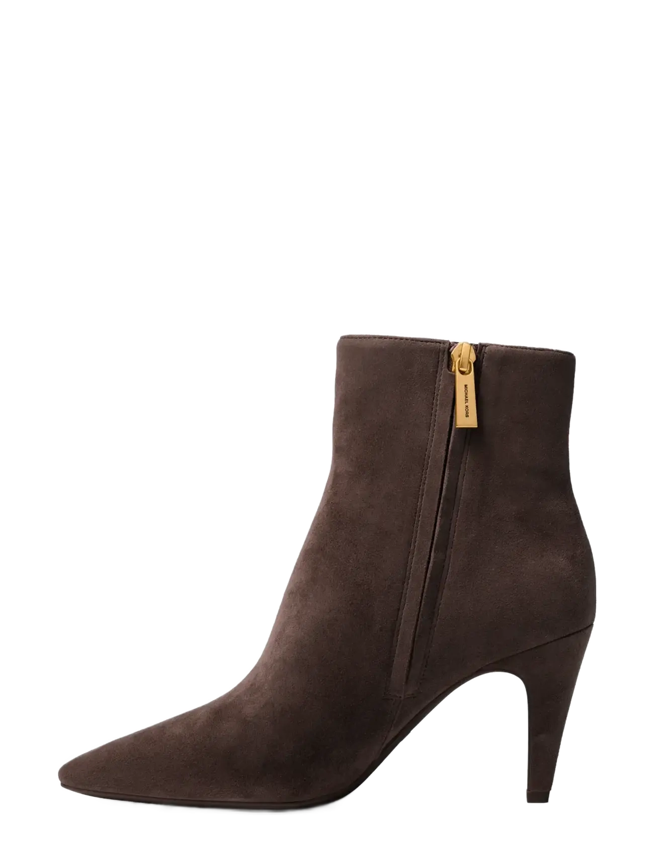 Michael Kors - DANIELA HEELED BOOTIE - kontsaga poolsaapad - chocolate - 2