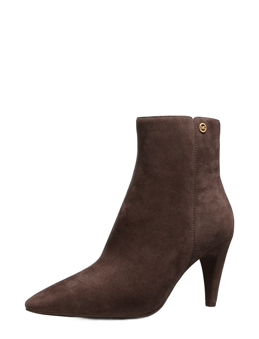 Michael Kors - DANIELA HEELED BOOTIE - kontsaga poolsaapad - chocolate - 3
