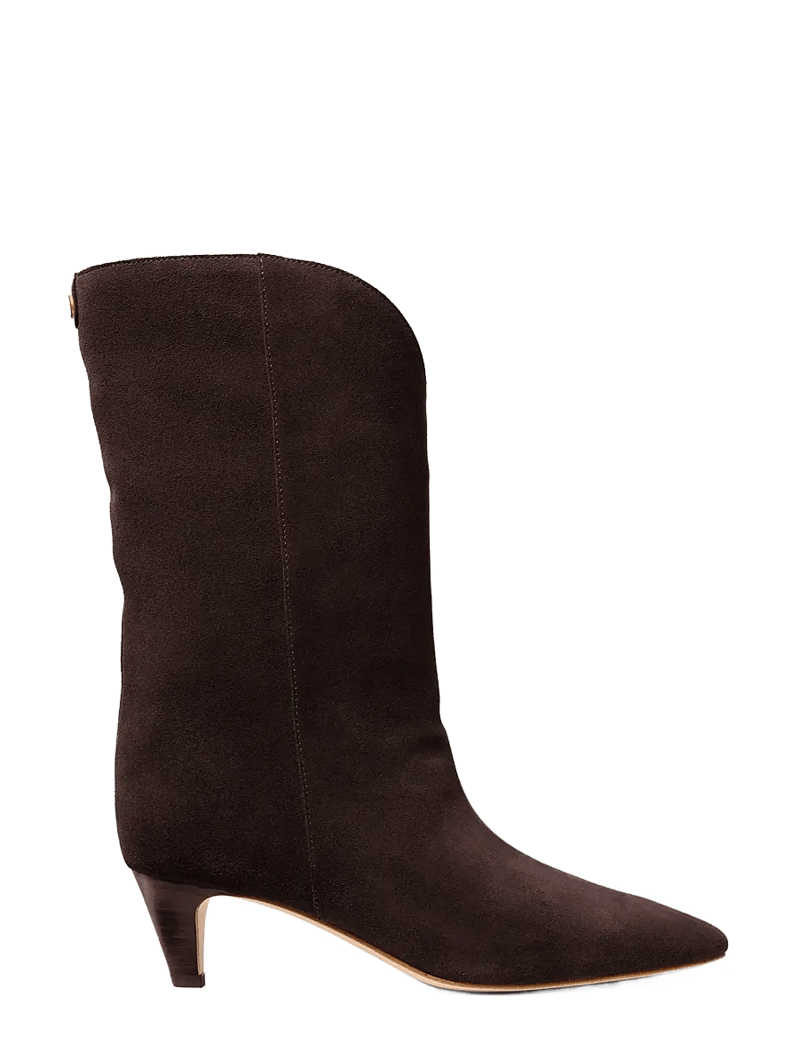 Michael Kors - DANIELA MID BOOT - kontsaga poolsaapad - chocolate - 0