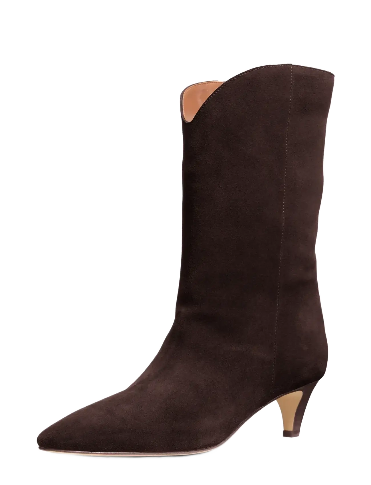 Michael Kors - DANIELA MID BOOT - kontsaga poolsaapad - chocolate - 2