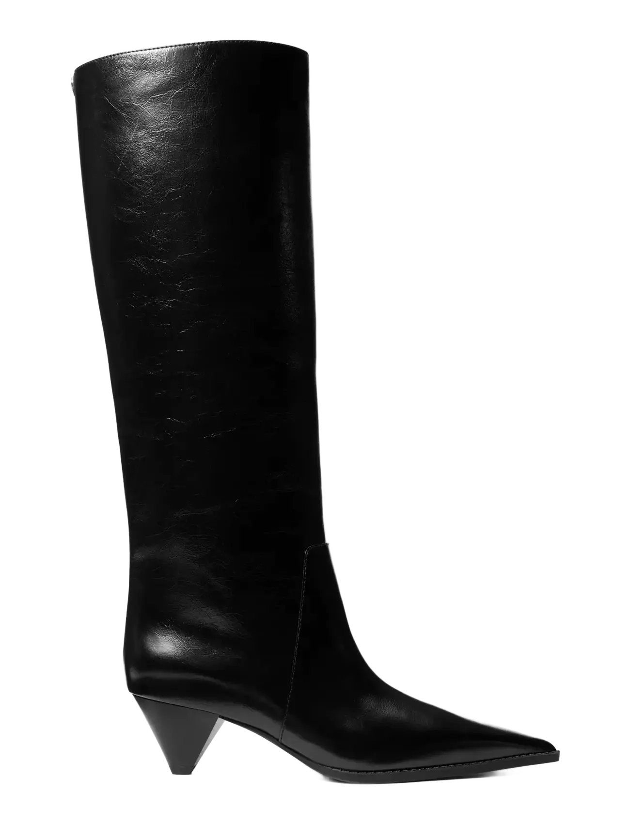 Michael Kors JAYLA KITTEN BOOT - Schuhe - BLACK / black