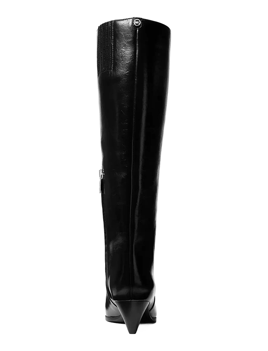 Michael Kors - JAYLA KITTEN BOOT - kniehohe stiefel - black - 2