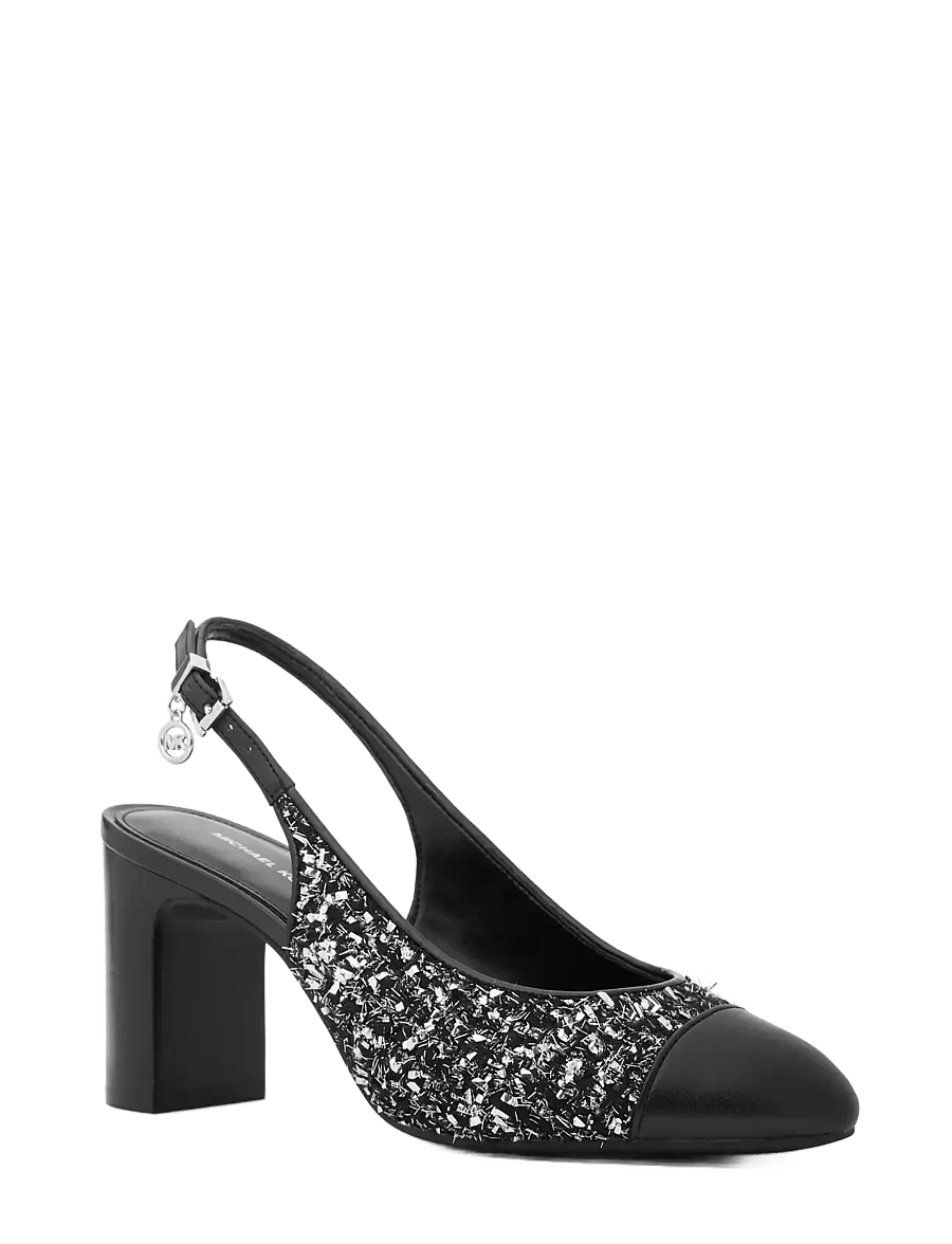 Michael Kors - PIPER FLEX SLING PUMP - slingbacks med hæle - black - 1