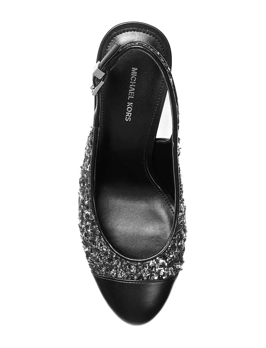 Michael Kors - PIPER FLEX SLING PUMP - slingbacks med hæle - black - 2