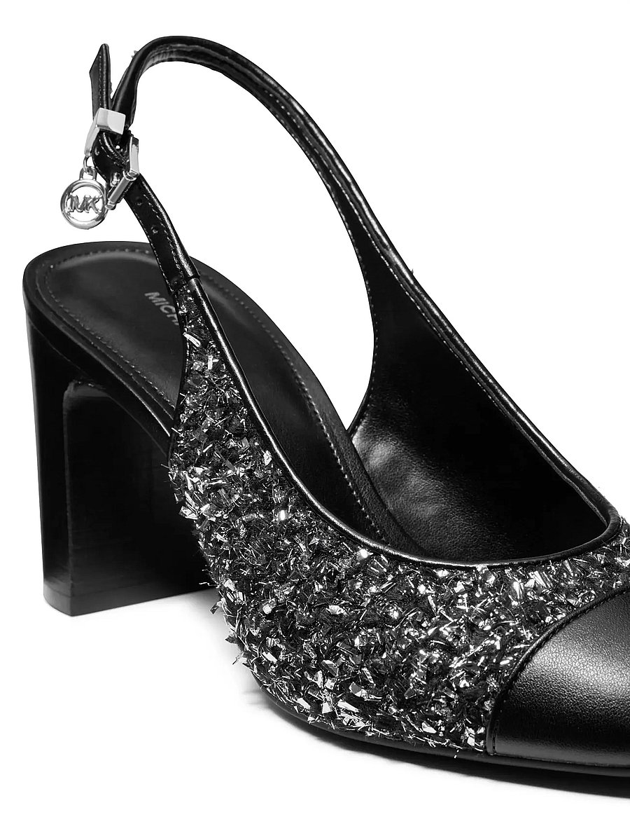 Michael Kors - PIPER FLEX SLING PUMP - slingbacks med hæle - black - 3
