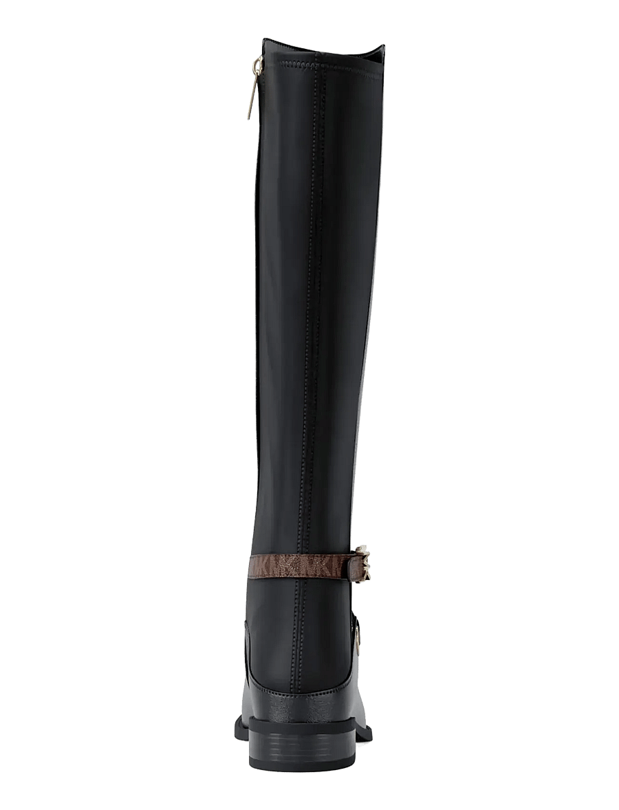 Michael Kors - RACHEL FLAT BOOT - põlveni saapad - blk/brown - 2