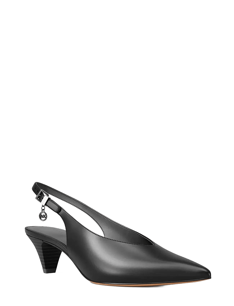 Michael Kors - TONYA KITTEN PUMP - slingbacks mit absatz - black - 1