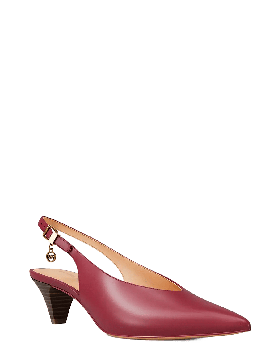 Michael Kors - TONYA KITTEN PUMP - slingbacks mit absatz - deep red - 1