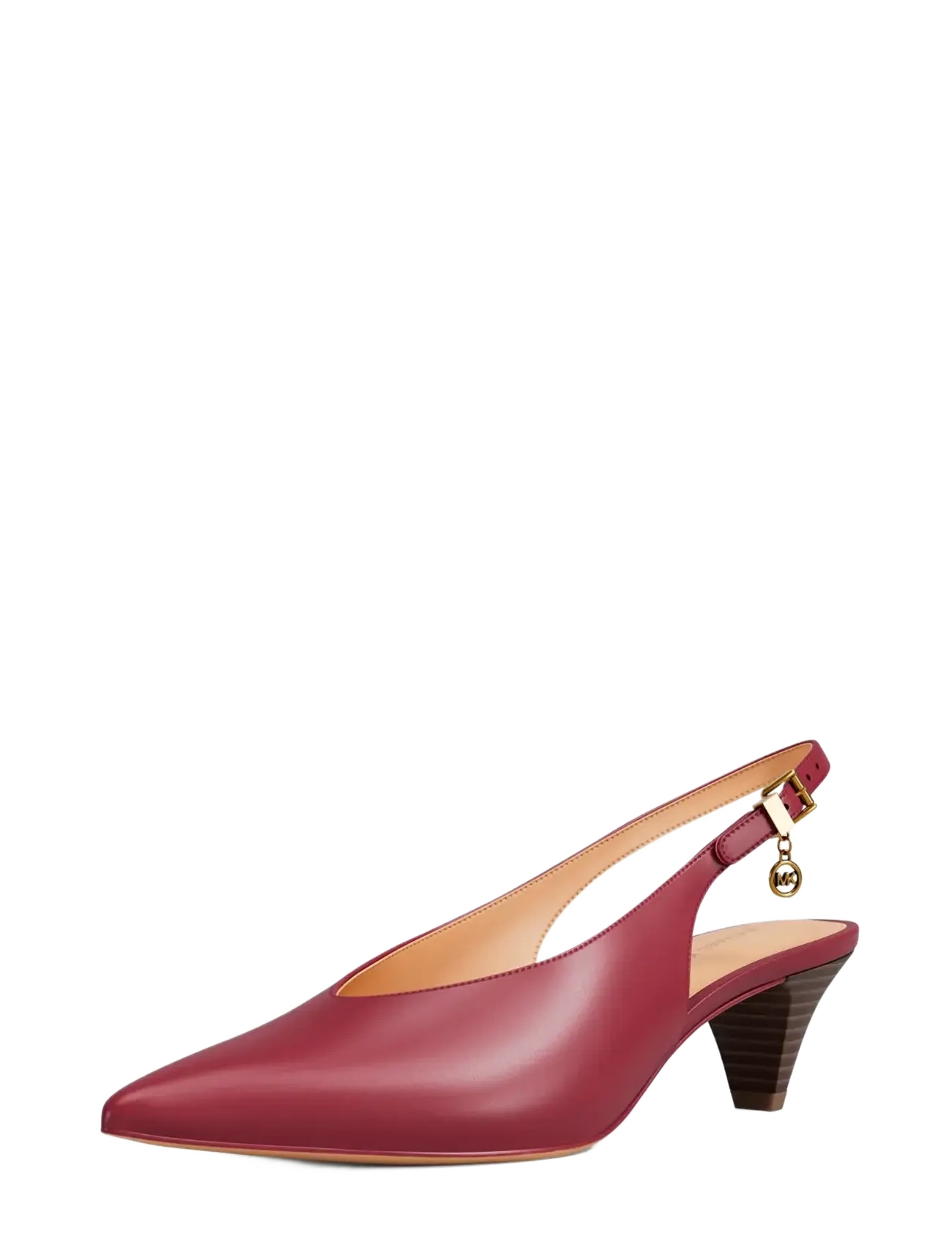 Michael Kors - TONYA KITTEN PUMP - heeled slingbacks - deep red - 2