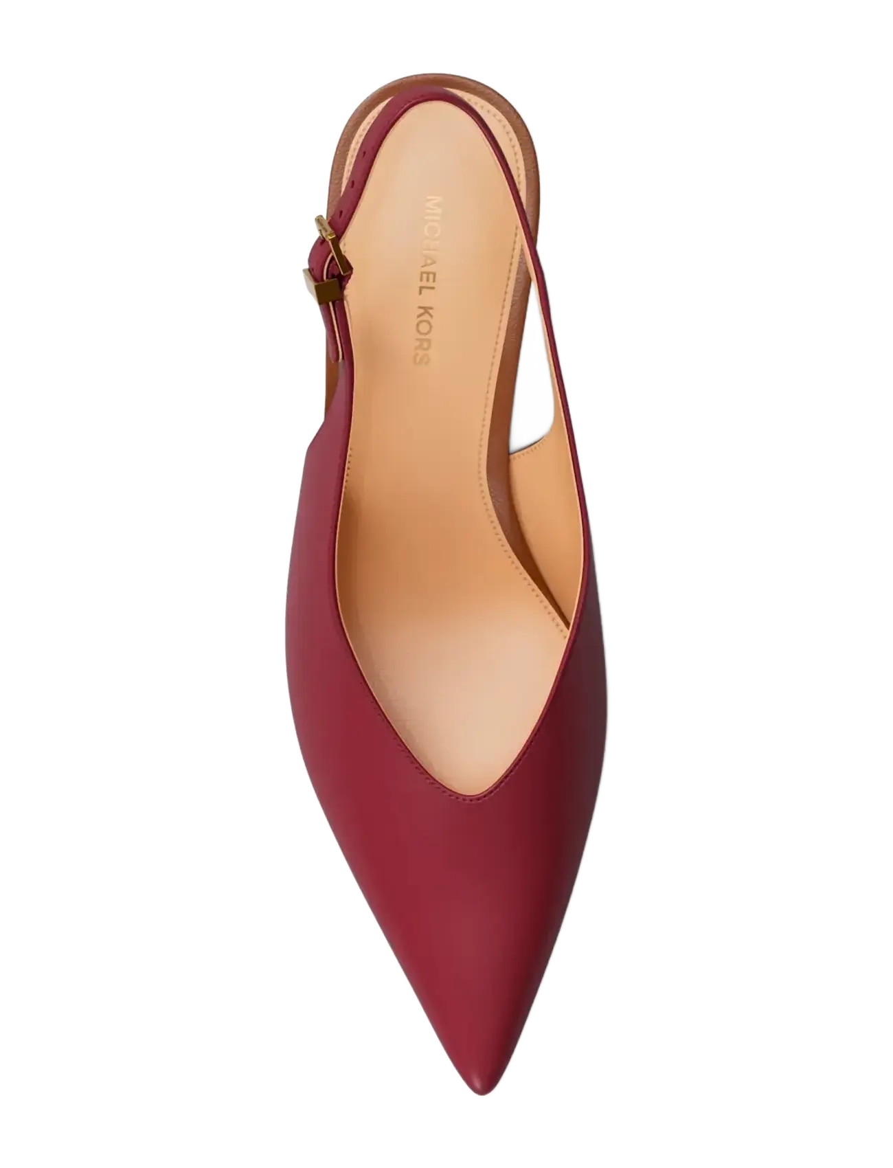 Michael Kors - TONYA KITTEN PUMP - heeled slingbacks - deep red - 3