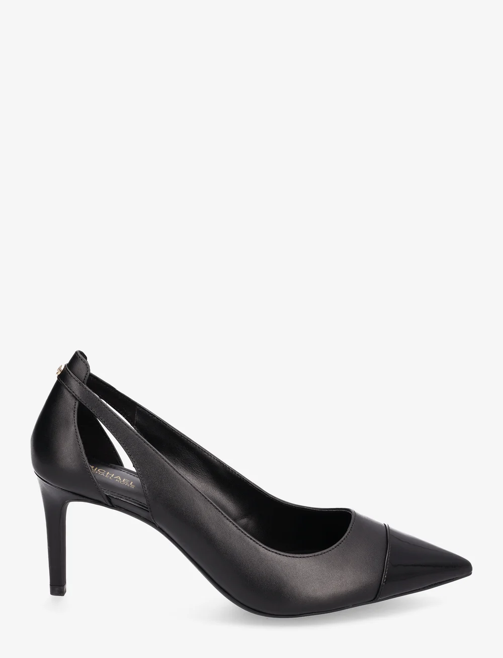 Michael kors black heels clearance