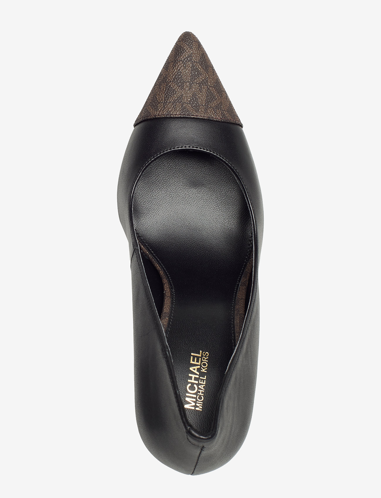 Michael Kors - KEKE TOE CAP PUMP - blk/brown - 3