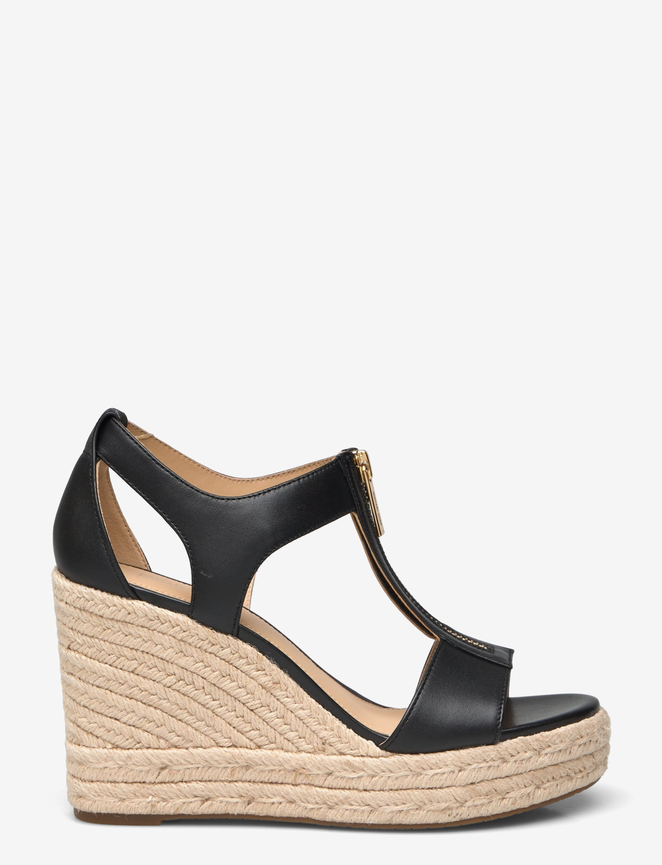 Michael Kors - BERKLEY MID WEDGE - kilklackar - black - 1
