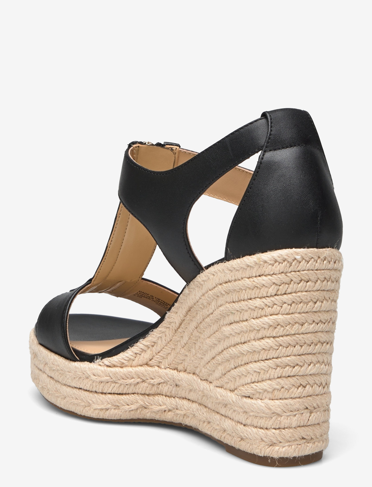 Michael Kors - BERKLEY MID WEDGE - kilklackar - black - 2