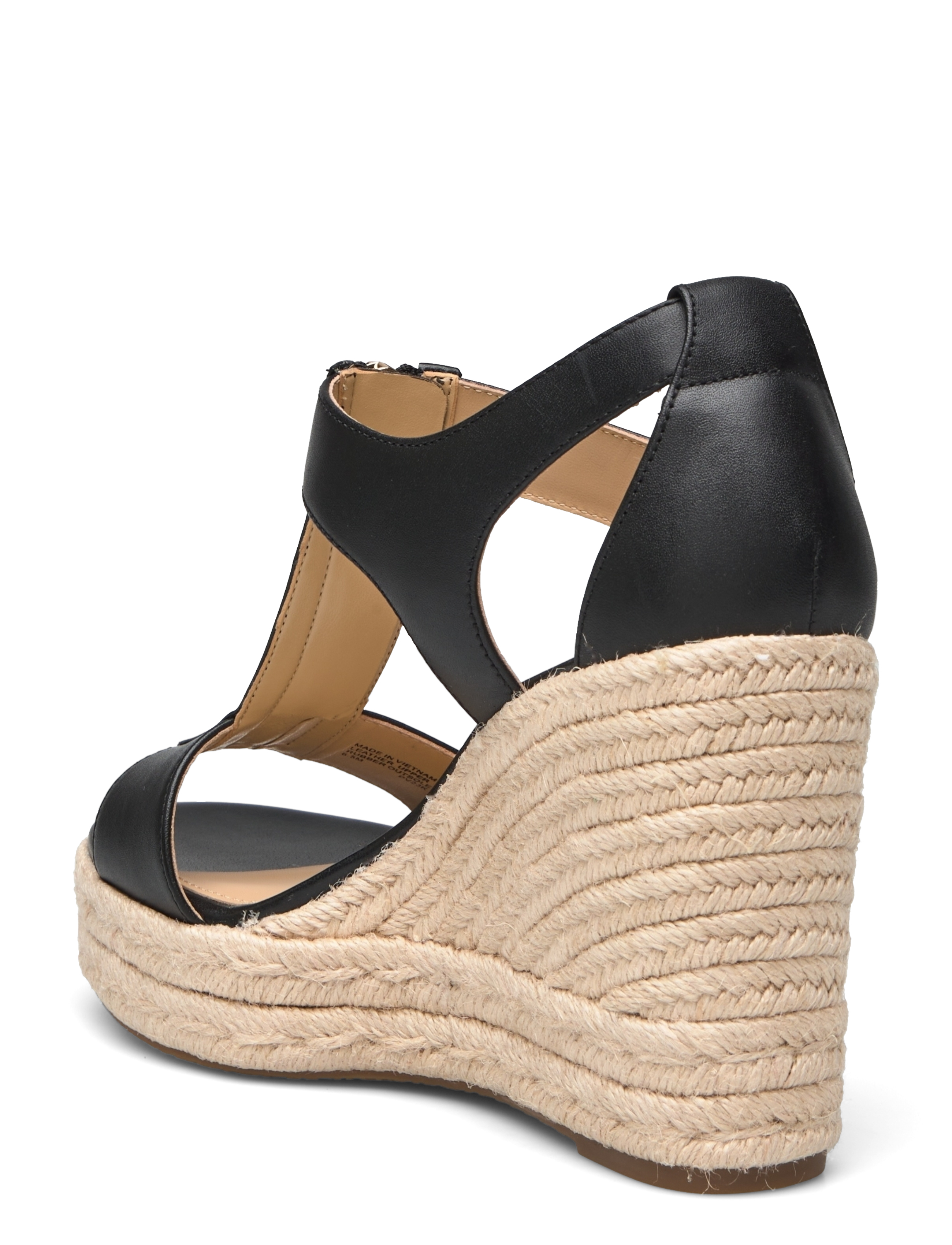 Michael Kors - BERKLEY MID WEDGE - platvormkingad - black - 2