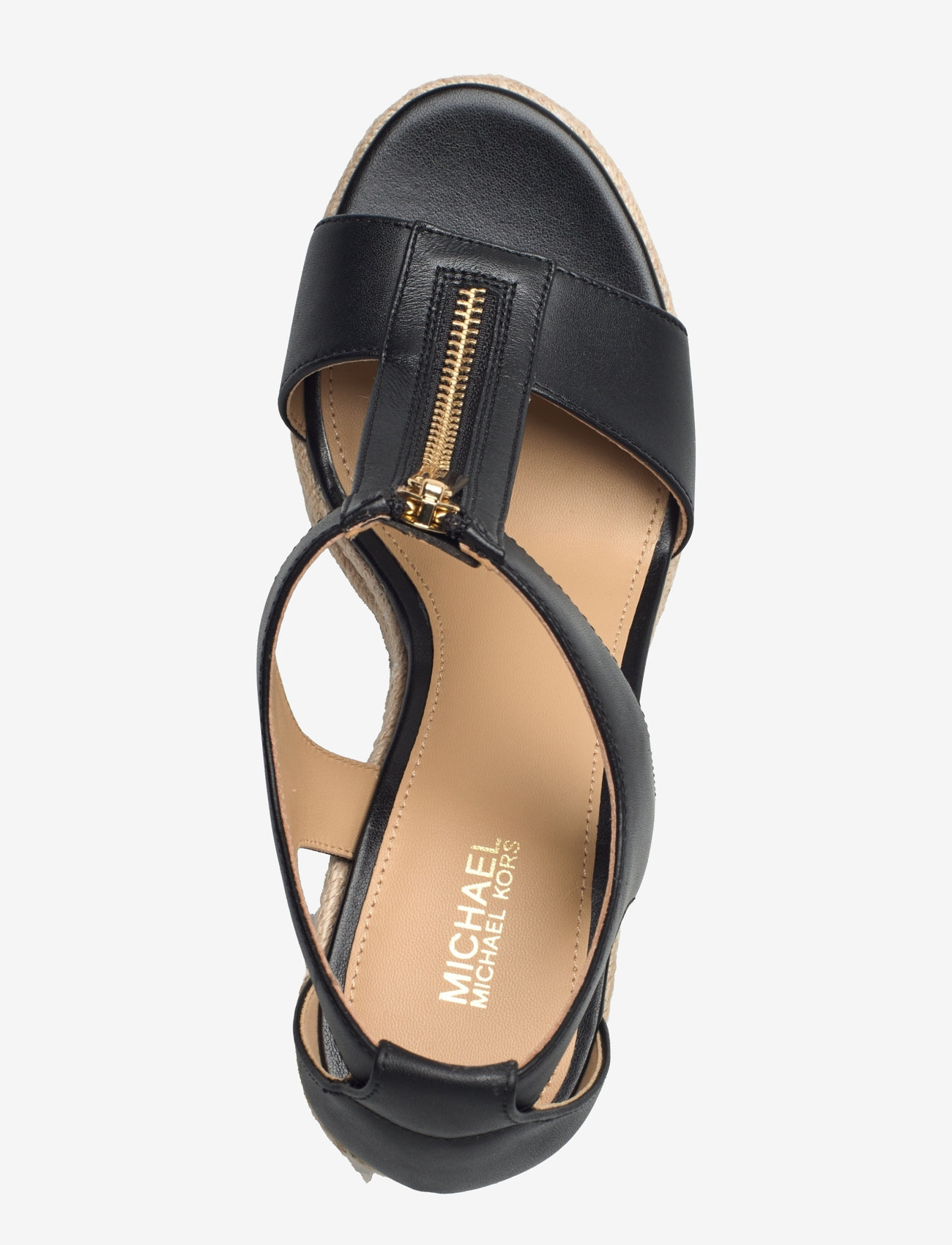 Michael Kors - BERKLEY MID WEDGE - kilklackar - black - 3