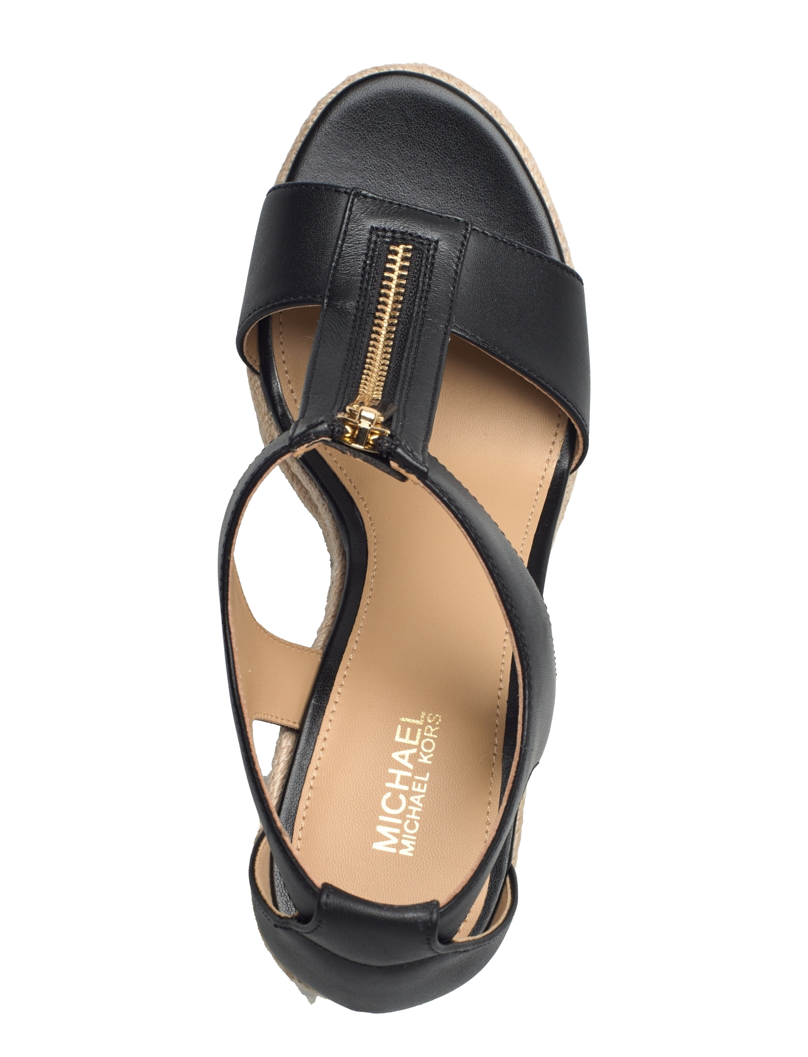 Michael Kors - BERKLEY MID WEDGE - platvormkingad - black - 3