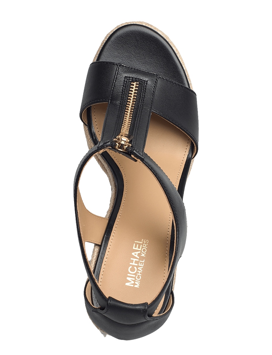 Michael Kors - BERKLEY MID WEDGE - talons compensés - black - 3