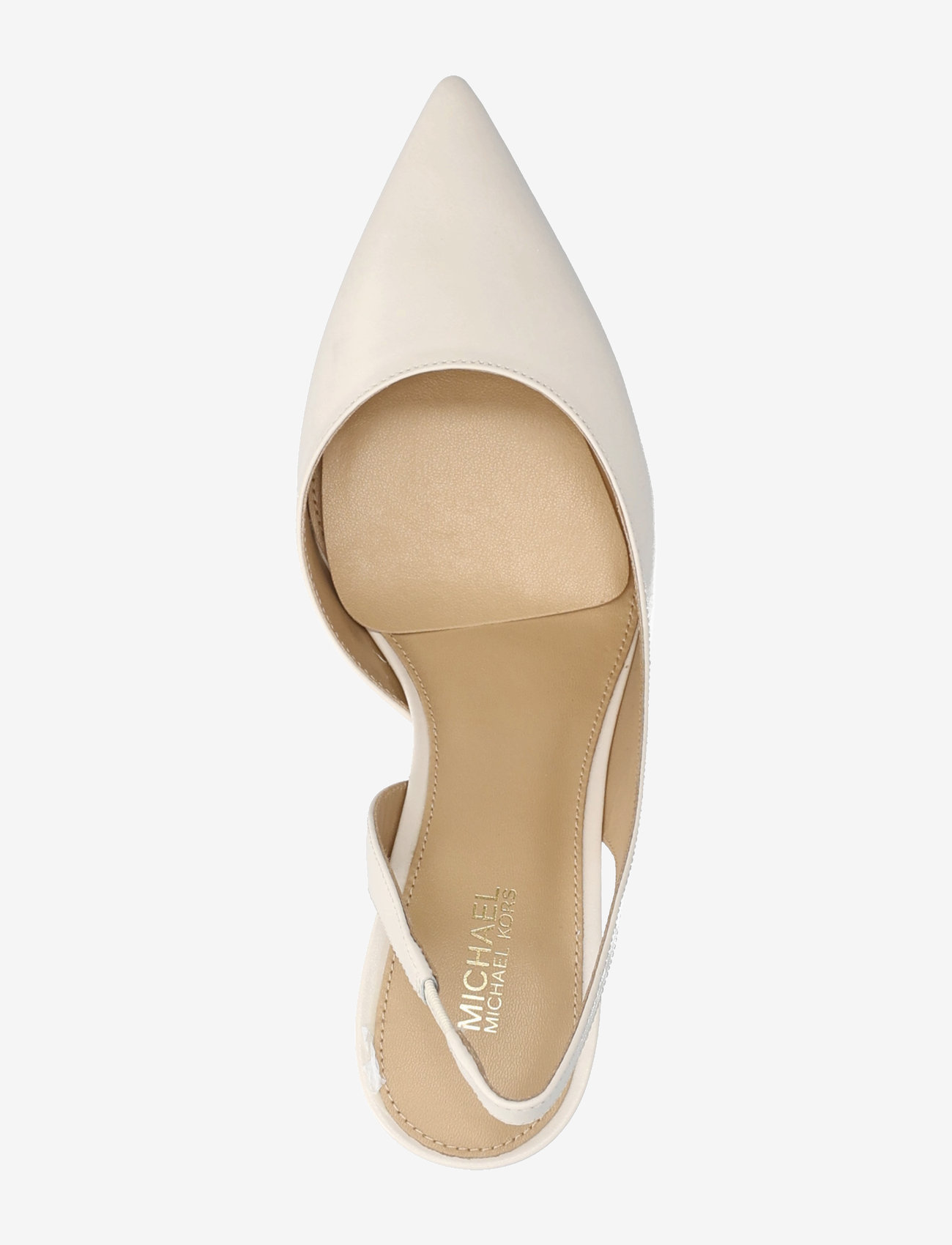 Michael Kors - ALINA FLEX SLING PUMP - slingbacks med hæle - lt cream - 3