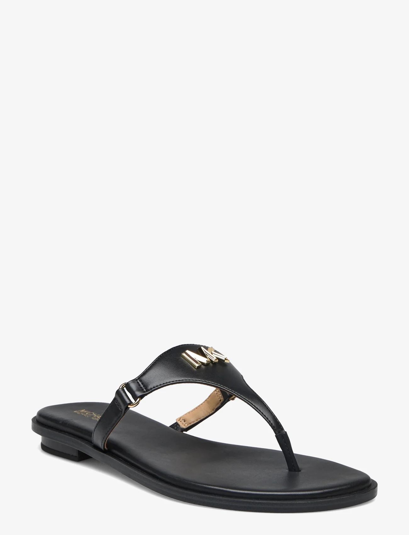 Michael Kors - JILLIAN THONG - platte sandalen - black - 0