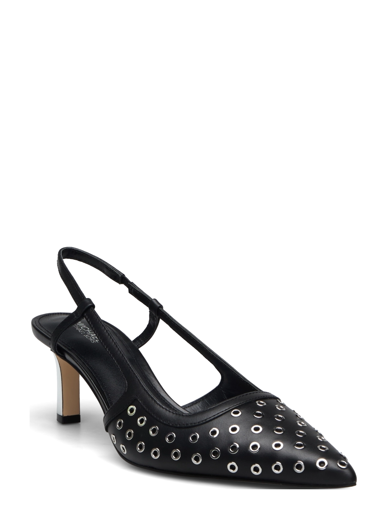 Michael Kors ALORA MID SLING - Slingbacks mit Absatz - BLACK / black