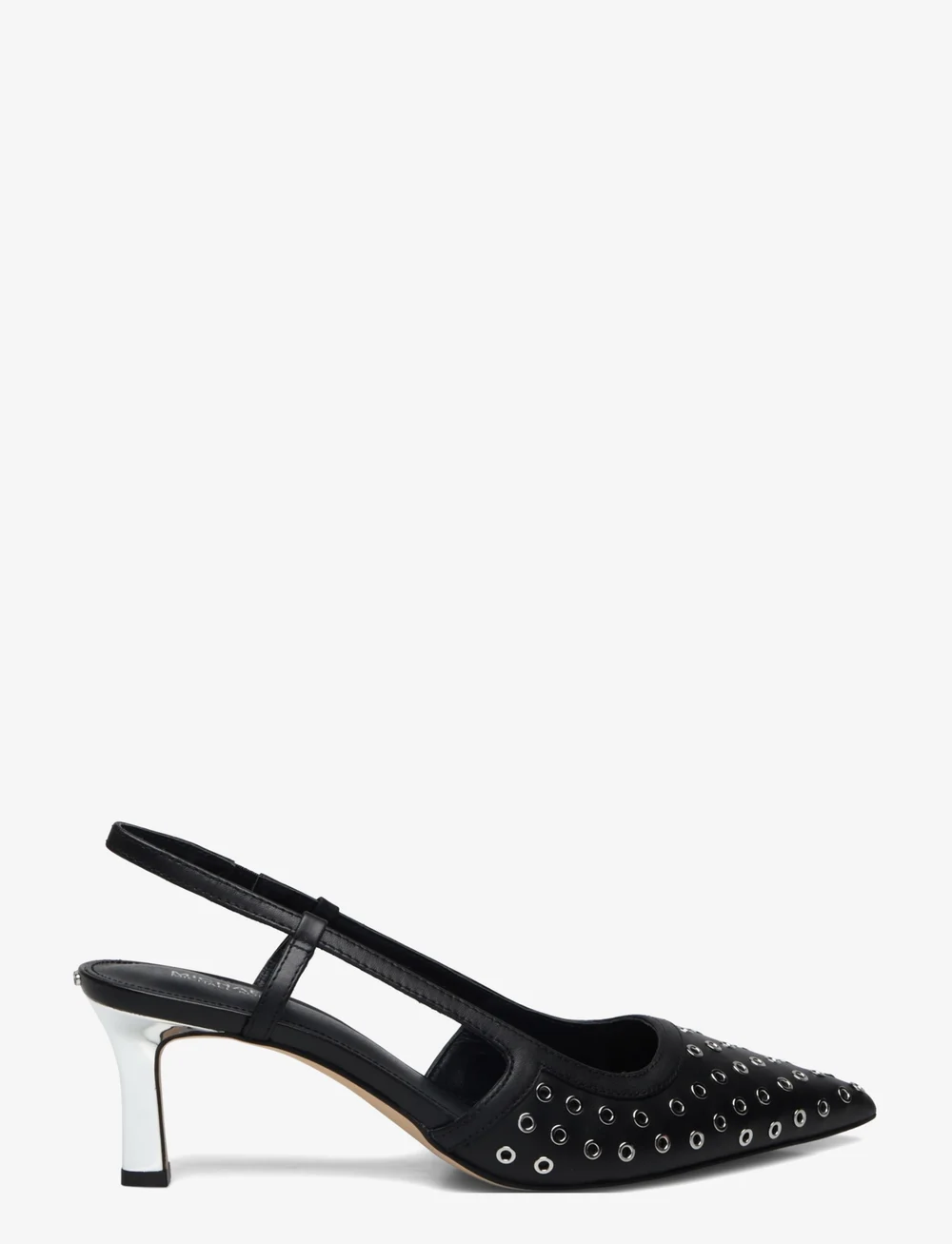 Michael Kors - ALORA MID SLING - slingbacks mit absatz - black - 1