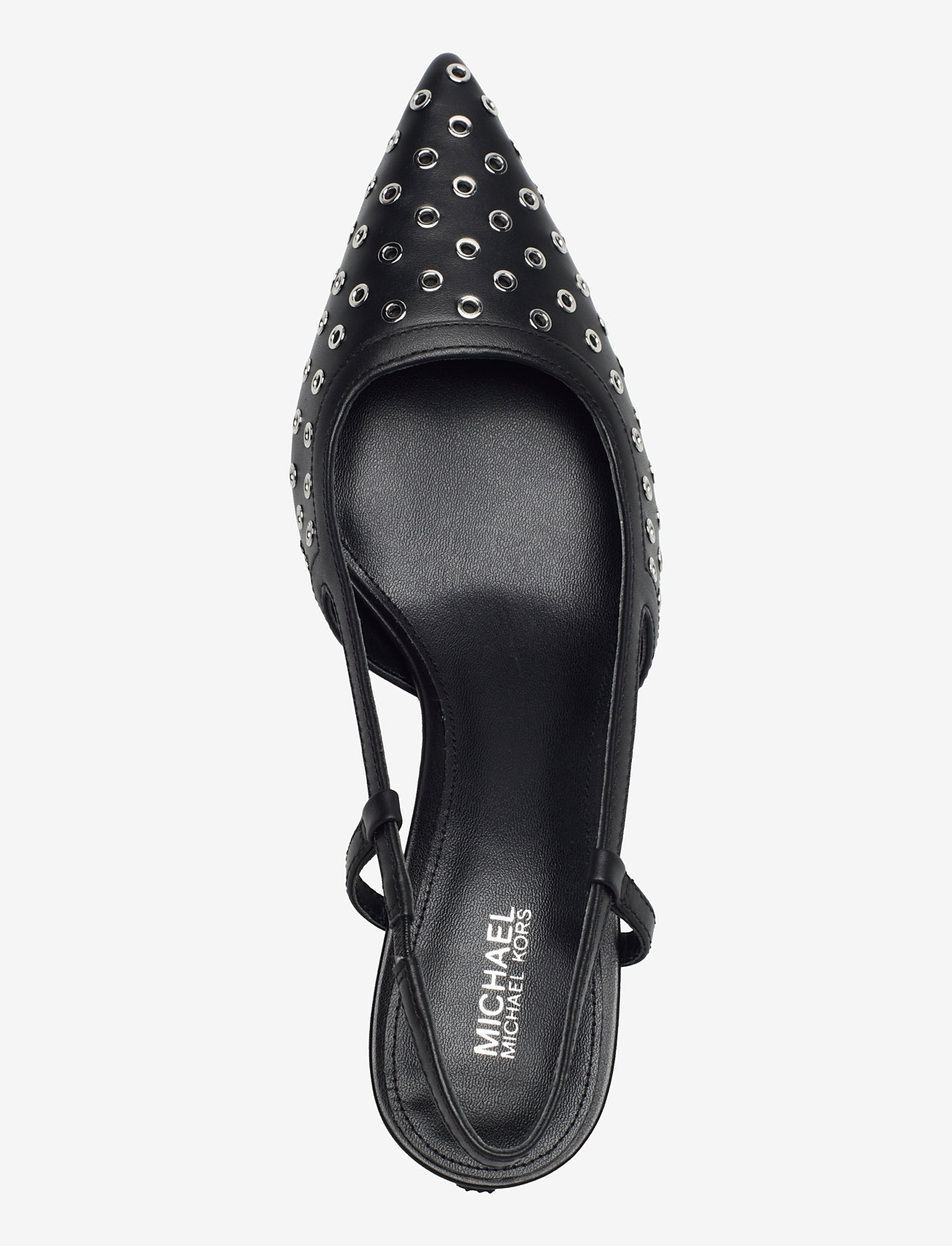 Michael Kors - ALORA MID SLING - slingbacks med hæle - black - 3